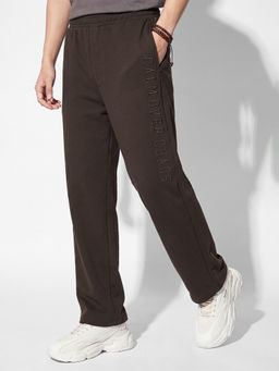 max - Brown Urbn Solid Regular Pant