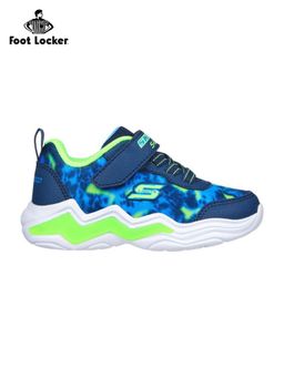 SKECHERS - Boys Erupters Iv Navy Blue Casual LED Shoes