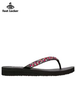 SKECHERS - Women Meditation Black Multi Casual Slippers