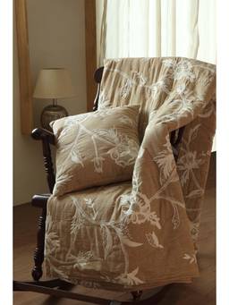Belleven - Palma Aari Embroidery Bedding Set - Beige