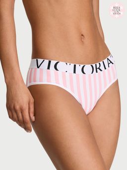 Victoria's Secret - Women Pink Stripes Cool Hip Hugger Brief Panty