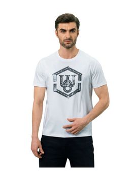 OUTERWORLD - White Frosted Glam Men Luxury T-Shirt