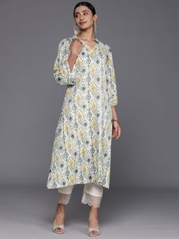 Varanga - Green Viscose Printed Kurta