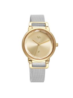 Fastrack - Women Gold Dial Analog Watch - FV60020BM01W