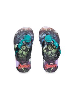 toothless - Marvel Avengers By Kids Boys Green Black Flip-flops