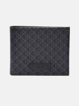 Calvin Klein - Logo Black Leather Bi-Fold Wallet