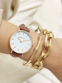 Joker and Witch - Joker & Witch Regina Watch Bracelet Stack For Women