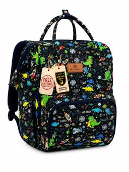 Motherly - Navy Blue Patented Waterproof Diaper Backpack for Moms Travel & Maternity Bag