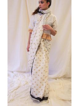 Banana Labs - Banana Polka Saree Without Blouse