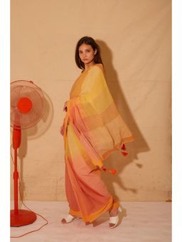 Banana Labs - Banana A Fruity Affaire Saree Without Blouse