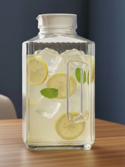 Luminarc - Transparent Quadro 2L Jug with Lid