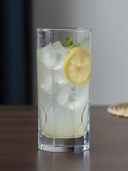 Luminarc - Transparent Glass Octime Diamond HB 310ml Water-Juice Glasses (Pack of 6)