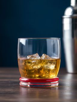 Luminarc - Multi-Color Glass Cortina OF Rainbow 310ml Whiskey Glasses (Pack of 6)