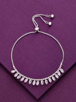 Kai Jewel - Sterling Silver Bling Of Sophistication Adjustable Bracelet