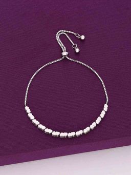 Kai Jewel - Sterling Silver Twin Heart Bracelet