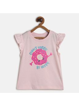 MINI KLUB - Kids Girls Peach Knit Top