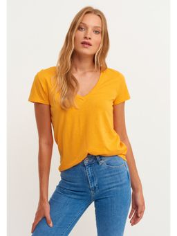 OXXO - Orange Solid T-shirt