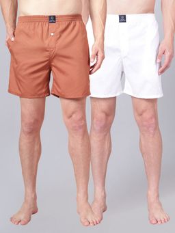 Urban Scottish - Multi-Colour Cotton Boxers (Pack of 2)