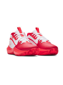 Under Armour - Unisex Lockdown 7 Red Basketball Shoes