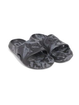 Under Armour - Men Locker V Camo Black Sliders