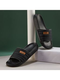 Campus - Sl-473 Men Black Sliders