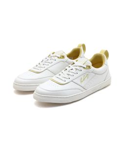 Rare Rabbit - Garen Yellow Micro Fiber Causal Sneakers