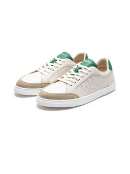 Rare Rabbit - Knox Beige Micro Fiber Causal Sneakers