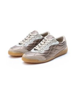 Rare Rabbit - Temo Bronze Parachute Lace-Up Closure Sneakers