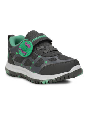 Buy Disney Kids Sports Round Toe Walking Shoes Grey & Green (UK 4) Online