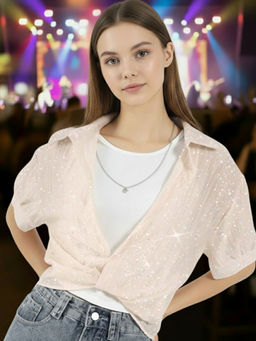 Sera - Shimmer inner with Party Shirt with Inner