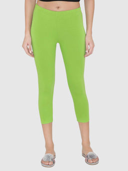 Bonjour - Women's Comfy Classy Capri Leggings - Jasmine