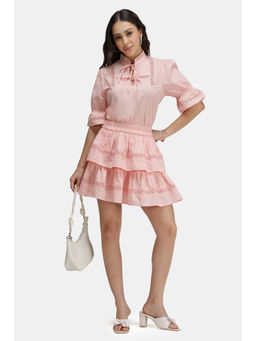 Virgio - Cotton Lace Co-Ord Set for Women