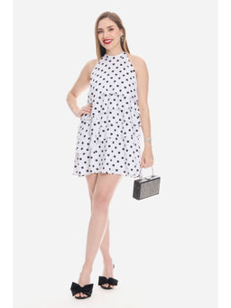 Virgio - Viscose A Line Tiered Dress for Women