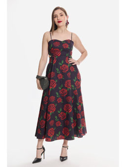 Virgio - Cotton Cut-Out Sweetheart Maxi for Women