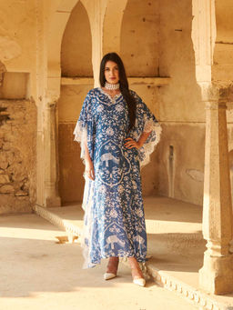 Sage Saga - Blue Ireen Kaftan