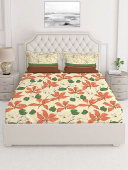 Layers - Siena 225 TC Double Bedsheet - Beige (Queen)