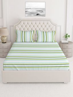 Layers - Duracount 225 TC King Bedsheet - MultiColor (King)
