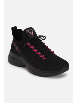 Allen Solly - Women Black Casual Lace Up Sneakers