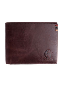 HiLEDER - Pure Antic Soft Touch Leather Handmade Slim Bifold Men's Wallet Brown