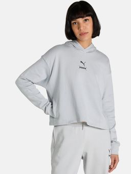Puma - Better Fl Women Gray Hoodie