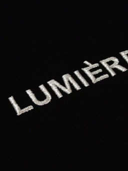 LUMIERES - Black Birthday Edit Round Neck T-Shirt