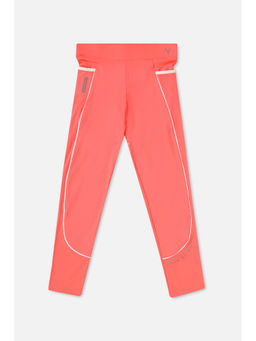 Allen Solly Junior - Girls Pink Solid Regular Fit Legging