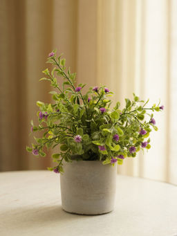 Pure Home + Living - Green Artificial Planter Flower Pot