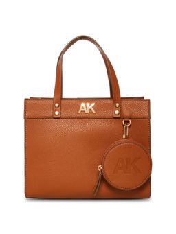Anne Klein - Women Brown Solid Handbag (Set of 2)