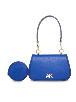 Anne Klein - Women Blue Solid Handbag