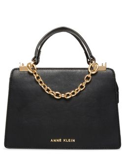 Anne Klein - Women Black Solid Satchel Bag
