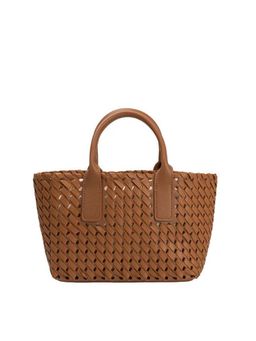 Carry City - Women Rafta Tan Self Design Handbag