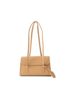 Carry City - Women Caddy Beige Solid Handbag