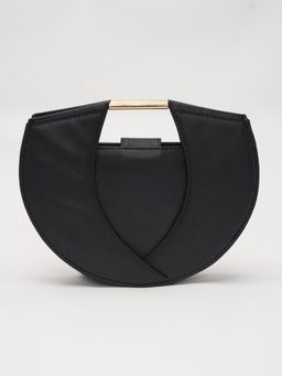 TANN TRIM - Women Lumen Black Solid Handbag