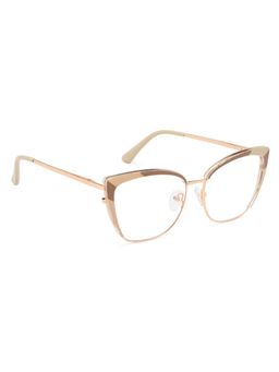 PERKEY - Full Rim Cat Eye Blue Computer Eyeglasses For Women (Optl0018-C3) (55)